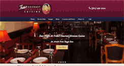 Desktop Screenshot of fridasgourmet.com